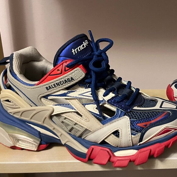 Balenciaga Track 2 'Blue and Red' sneakers - Picture 5 of 6